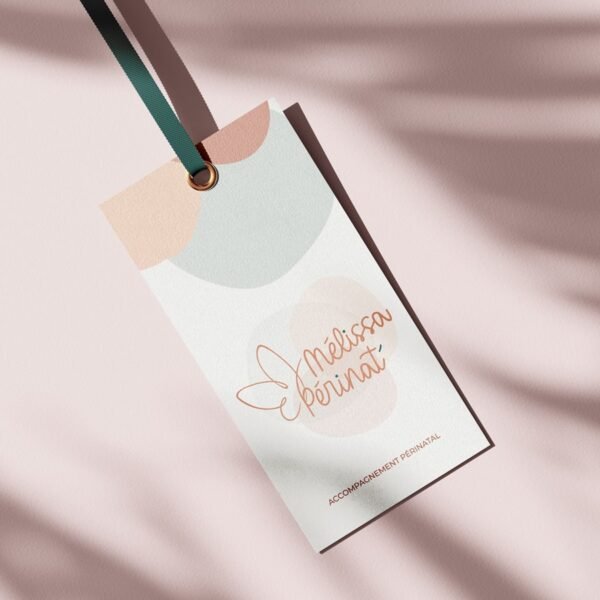 Etiquette papeterie Mélissa Périnat