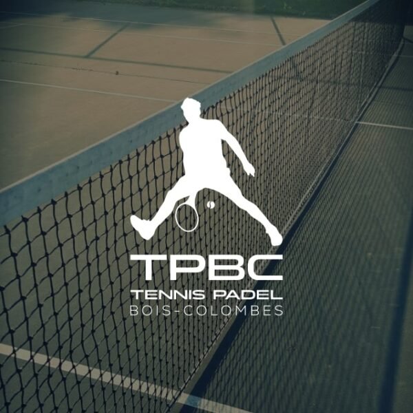 Déclinaison de logo pour le Tennis Padel de Bois-Colombes