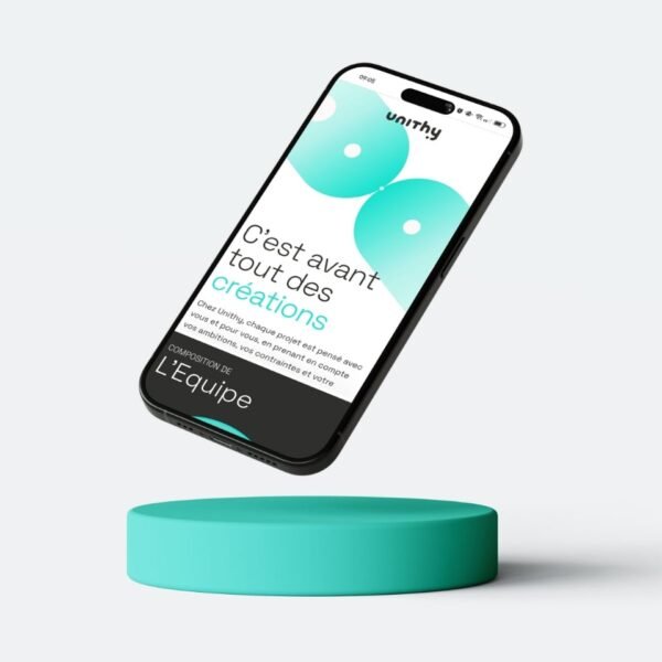 Création de Site internet pour le Collectif Unithy